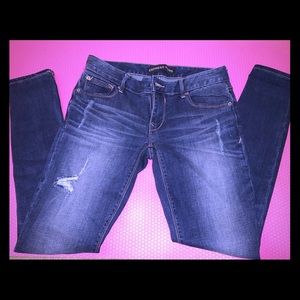 Express Low Legging Distressed Skinny 6